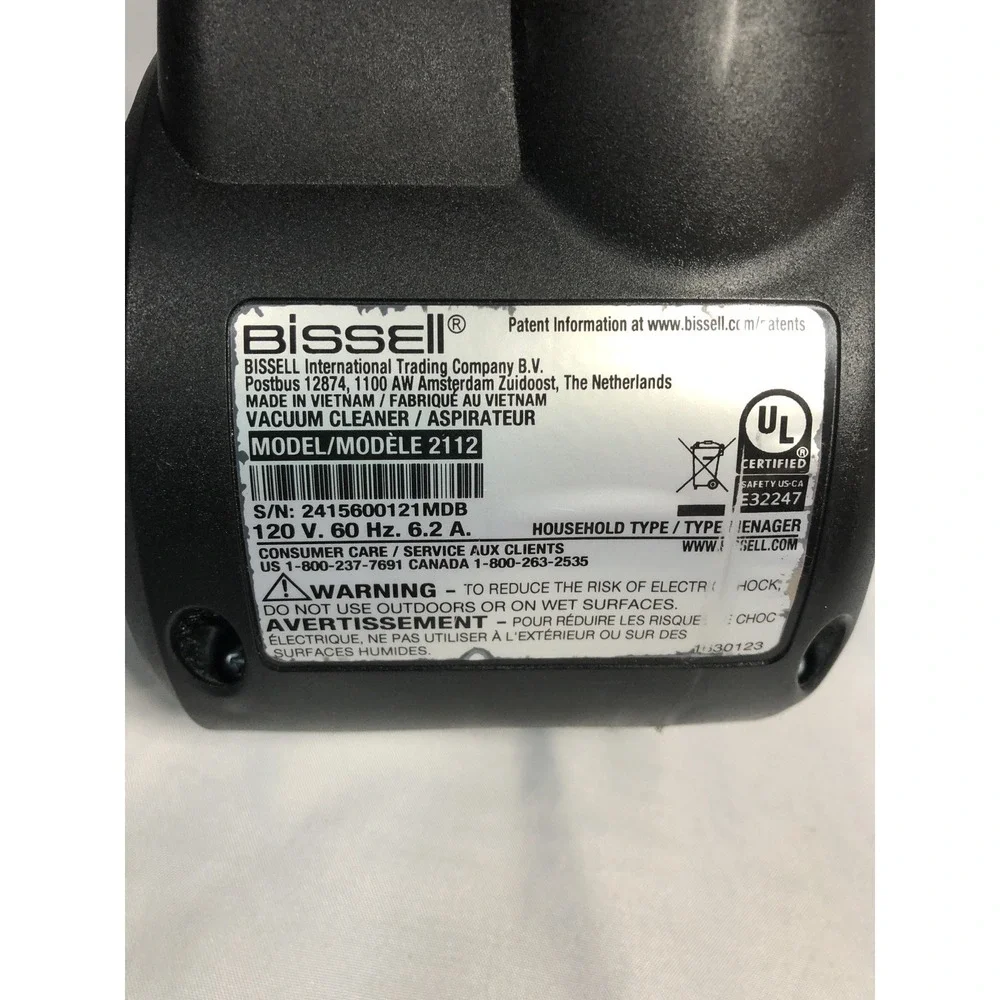 OEM BISSELL 2112 POWERFORCE MIDDLE HANDLE ASSEMBLY PART Y1